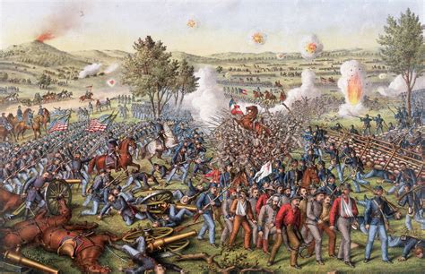 La Battaglia di Gettysburg: Un momento cruciale nella Guerra Civile Americana e il genio strategico del Generale George Meade